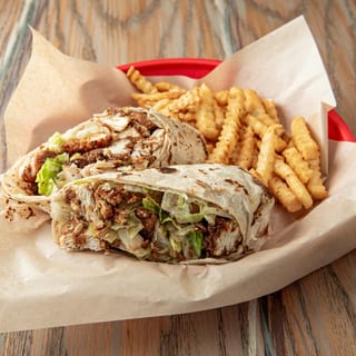 Hot Chicken Ceaser Wrap Combo
